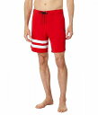 こちらの商品は ハーレー Hurley メンズ 男性用 スポーツ・アウトドア用品 水着 Phantom-Eco Block Party 18&quot; Boardshorts - Unity Red です。 注文後のサイズ変更・キャンセルは出来ませんので、十分なご検討の上でのご注文をお願いいたします。 ※靴など、オリジナルの箱が無い場合がございます。ご確認が必要な場合にはご購入前にお問い合せください。 ※画面の表示と実物では多少色具合が異なって見える場合もございます。 ※アメリカ商品の為、稀にスクラッチなどがある場合がございます。使用に問題のない程度のものは不良品とは扱いませんのでご了承下さい。 ━ カタログ（英語）より抜粋 ━ The primary materials that compose this product contain a minimum of 20 percent recycled content. Go to beach outings in style wearing the Hurley(R) Phantom-Eco Block Party 18&quot; Boardshorts. Relaxed fit. Pull-on style shorts. Comfortable waistband with surf-tie. Back flap hook-and-loop pocket. Falls above knee. Stripe detailing on the right leg near hem. 86% recycled polyester, 14% elastane. Hand wash, line dry. ※掲載の寸法や重さはサイズ「33」を計測したものです. サイズにより異なりますので、あくまで参考値として参照ください. If you&#039;re not fully satisfied with your purchase, you are welcome to return any unworn, unwashed items in the original packaging with tags and if applicable, the protective adhesive strip intact. Note: Briefs, swimsuits and bikini bottoms should be tried on over underwear, without removing the protective adhesive strip. Returns that fail to adhere to these guidelines may be rejected. 実寸（参考値）： Waist Measurement: 約 81.28 cm Outseam: 約 45.72 cm Inseam: 約 20.32 cm Front Rise: 約 30.48 cm Back Rise: 約 40.64 cm Leg Opening: 約 55.88 cm