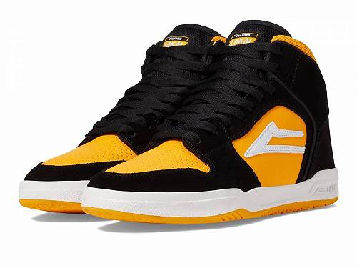 送料無料 ラカイ Lakai メンズ 男性用 シューズ 靴 スニーカー 運動靴 Telford - Black/Yellow Suede