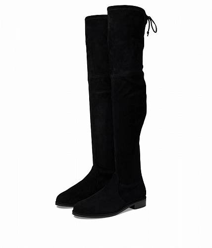 送料無料 スチュアートワイツマン Stuart Weitzman レディース 女性用 シューズ 靴 ブーツ ロングブーツ Lowland Bold Boot - Black