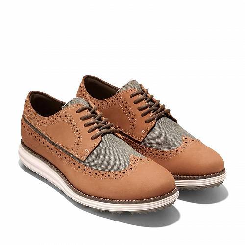 送料無料 コールハーン Cole Haan メンズ 男性用 シューズ 靴 スニーカー 運動靴 Original Grand Wing OX Golf - Pecan