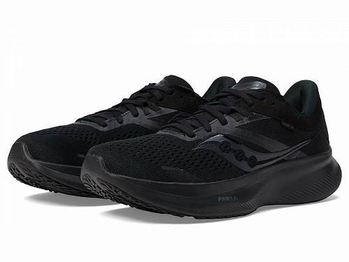 送料無料 サッカニー Saucony レディース 女性用 シューズ 靴 スニーカー 運動靴 Ride 16 - Triple Black