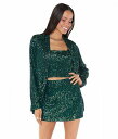  V[~[A[[ Show Me Your Mumu fB[X p t@bV AE^[ WPbg R[g uU[ Dance Blazer - Emerald Sequins