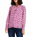  jbNAh][ NIC+ZOE fB[X p t@bV {^Vc Vivid Dot Top - Pink Multi