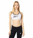 楽天グッズ×グッズ送料無料 リーボック Reebok レディース 女性用 ファッション 下着 ブラジャー Lux Vector Racer Sports Bra - Quartz Glow