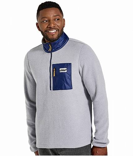 送料無料 サッカニー Saucony メンズ 男性用 ファッション アウター ジャケット コート ジャケット Rested Sherpa 1/4 Zip - Light Grey Heather