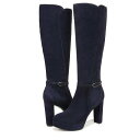 送料無料 ナチュラライザー Naturalizer レディース 女性用 シューズ 靴 ブーツ ロングブーツ Fenna - French Navy Suede