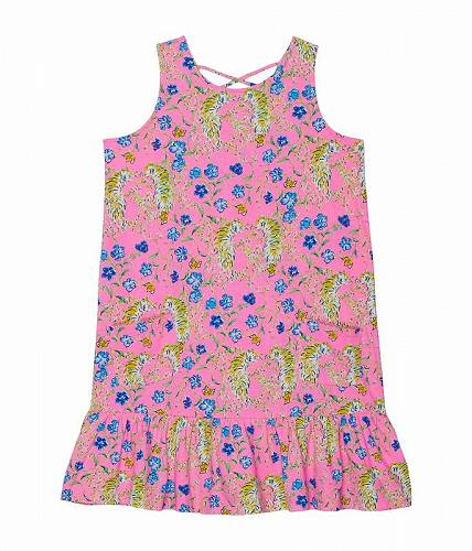 送料無料 リリーピューリッツァー Lilly Pulitzer Kids 女の子用 ファッション 子供服 ドレス Mini Kristen Dress Toddler/Little Kids/Big Kids - Prosecco Pink Tigress Garden