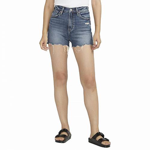 送料無料 Silver Jeans Co. レディース 女性用 ファッション ショートパンツ 短パン Highly Desirable Shorts L28519RCS387 - Indigo