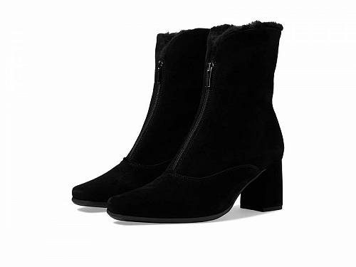 送料無料 ラカナディアン La Canadienne レディース 女性用 シューズ 靴 ブーツ アンクル ショートブーツ Finn - Black Suede