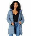  TN`A Sanctuary fB[X p t@bV AE^[ WPbg R[g _EEEC^[R[g Hooded Mid Length Down Puffer - Navy