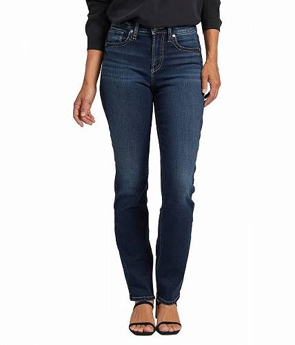 送料無料 Silver Jeans Co. レディース 女性用 ファッション ジーンズ デニム Avery High-Rise Straight Leg Jeans L94443EDB457 - Ind..