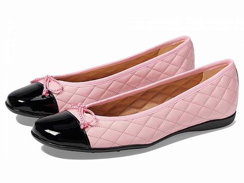 送料無料 フレンチソール French Sole レディース 女性用 シューズ 靴 フラット Passport-R - Blush/Black