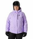  w[nZ Helly Hansen fB[X p t@bV AE^[ WPbg R[g XL[ Xm[{[hWPbg Plus Size Snoplay Jacket - Heather