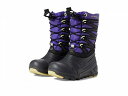 送料無料 メレル Merrell Kids キッズ 子供用 キッズシューズ 子供靴 ブーツ スノーブーツ Snow Quest Lite 3.0 Waterproof (Little Kid/Big Kid) - Purple/Citron