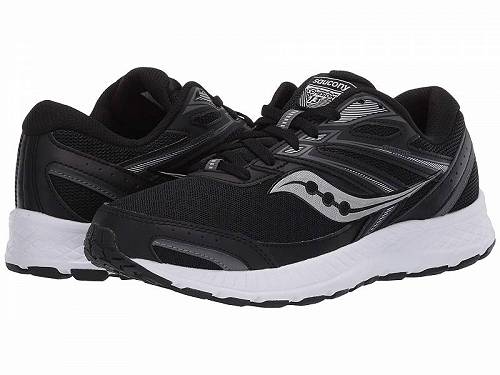 送料無料 サッカニー Saucony レディース 女性用 シューズ 靴 スニーカー 運動靴 Versafoam Cohesion 13 - Black/White