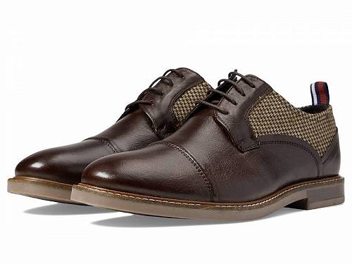 楽天グッズ×グッズ送料無料 ベンシャーマン Ben Sherman メンズ 男性用 シューズ 靴 オックスフォード 紳士靴 通勤靴 Birk Cap Toe - Brown Mix Leather/Textile