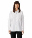  AC[tBbV[ Eileen Fisher fB[X p t@bV {^Vc Petite Classic Collar Shirt - White