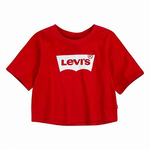 送料無料 リーバイス Levi s(R) Kids 女の子用 ファッション 子供服 Tシャツ Boxy T-Shirt (Big Kids) - Super Red