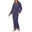 送料無料 ベッドヘッドピージェー Bedhead PJs レディース 女性用 ファッション パジャマ 寝巻き Organic Cotton Long Sleeve Classic PJ Set - Oxford Stripe