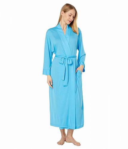 送料無料 N by Natori レディース 女性用 ファッション パジャマ 寝巻き バスローブ Congo Robe - Blue Sky