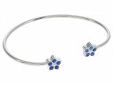  AbNXAhAj[ Alex and Ani fB[X p WG[ i uXbg Crystal Flower Flex Cuff Bracelet - Shiny Silver