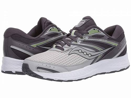 送料無料 サッカニー Saucony メンズ 男性用 シューズ 靴 スニーカー 運動靴 Versafoam Cohesion 13 - Grey/Citron