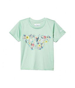 送料無料 コロンビア Columbia Kids 女の子用 ファッション 子供服 Tシャツ Little Brook(TM) Short Sleeve Tee (Little Kids/Big Kids) - New Mint Butterflyscape