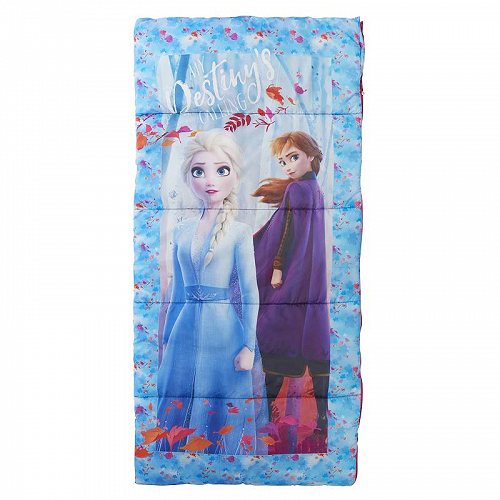 Disney Frozen 2 Sleeping Bag with 45 Degree Temperature Rating AEghA@Q܁@yzyszyysz