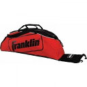 Franklin Sports [Xp Baseball Bat Bag LbY q Teeball Softball Baseball Equipment Bag Holds Bat wbg Cleats and More Black Red/Black 싅bN@obNpbN@yzyszyysz