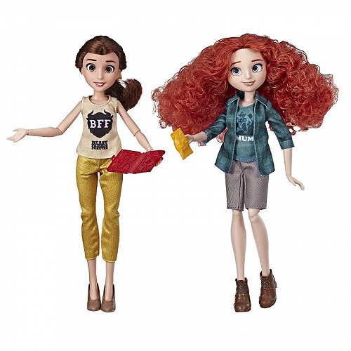 Disney Princess fBYj[vZX Ralph Breaks the Internet Movie Dolls Belle and Merida fBYj[vZX@l`yzyszyysz