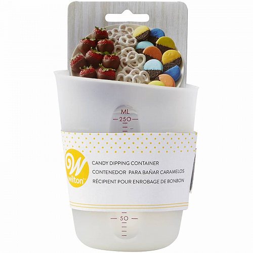 Wilton EBg Candy Melts Candy Silicone Dipping Container EBg @yzyszyysz