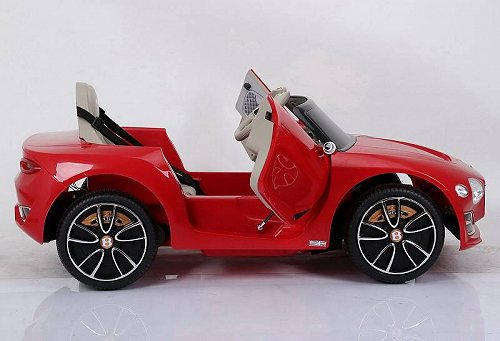 電動自動車　電動乗用カー 子供用　Dazone キッズ 子供 Bentley Style GT Coupe EXP12 12V Battery Ride On Car Electric 2.4G Remote Control Red ベントレー　乗り物 おもちゃ【送料無料】【代引不可】【あす楽不可】
