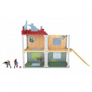Fortnite Battle Royale Mega Fort Playset with 2 Exclusive Mini Figures: Blue Squire & Tricera Ops フォートナイト【送料無料】【代引不可】【あす楽不可】