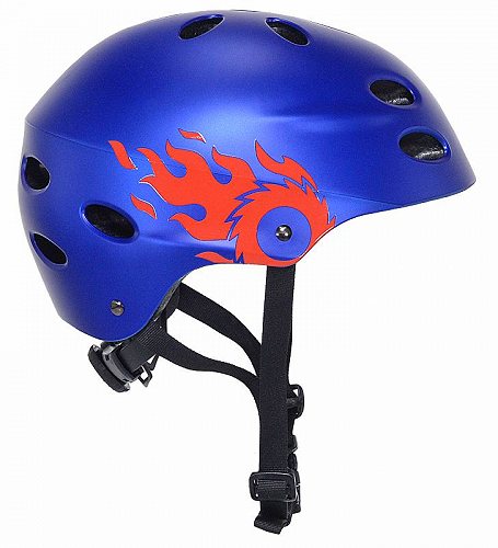 ヘルメット 子供用 自転車　Razor レーザー Flame Multi-Sport Child's 5 & up Blue 【送料無料】【代引不可】【あす楽不可】
