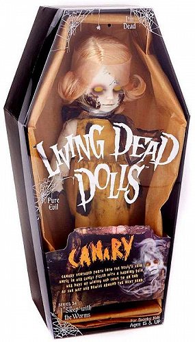 Living Dead Dolls Series 34 Canary Doll リビングデッドドール　ハロウィン 【送料無料】【代引不可】【あす楽不可】