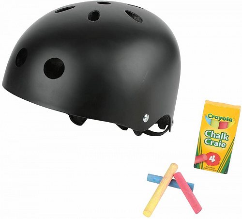 Crayola Chalk Surface Ultra-light Bike ヘルメット for Ages 5 to 8 子供用　ヘルメット【送料無料】..