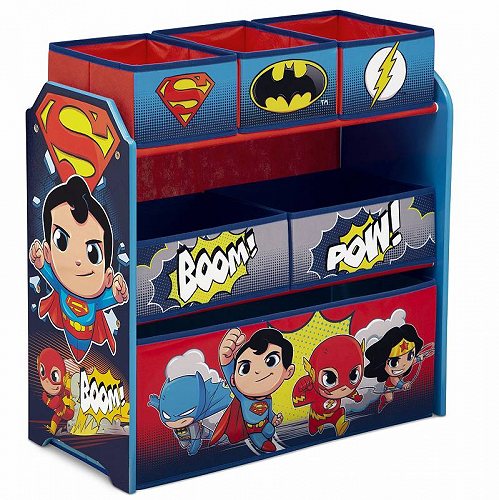 DC Comics DC Super Friends Multi-Bin Toy Organizer by Delta Children Ȣ̵ۡԲġۡڤԲġ