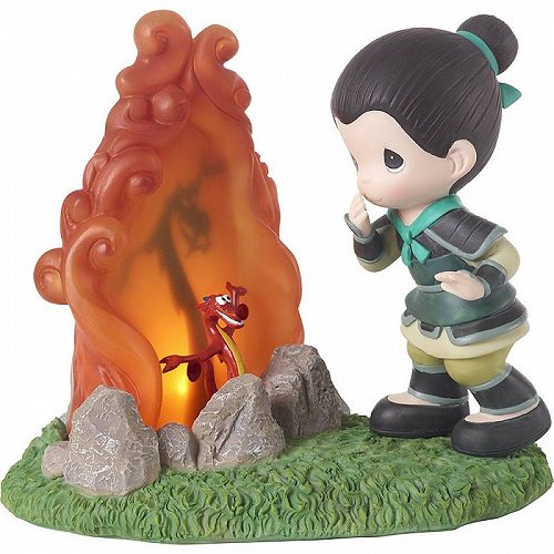 Precious Moments Disney Miracles Come in All Sizes Mulan and Mushu LED Figurine #192451 プレシャスモーメント　ディズニー【送料無料】【代引不可】【あす楽不可】