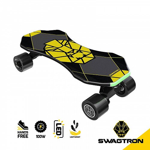 Swagtron Swagskate NG3 Electric Skateboard for LbY q Kick-Assist Smart Sensors XP{[@XP[g{[hyzyszyysz