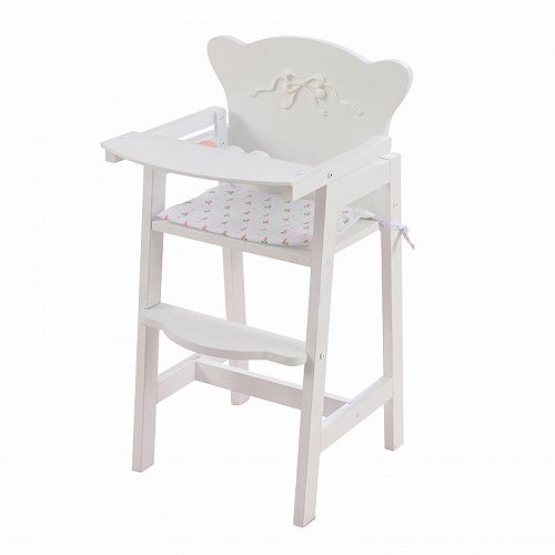 KidKraft キッズクラフト Tiffany Bow Lil Doll High Chair 大型 ドールハウス・ごっこ遊び【送料無料】【代引不可】【あす楽不可】