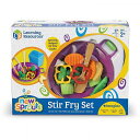 New Sprouts Learning Resources Stir Fry Play Food Set Ages 18 mos+ 知育玩具　英会話　英語 【送料無料】【代引不可】【あす楽不可】