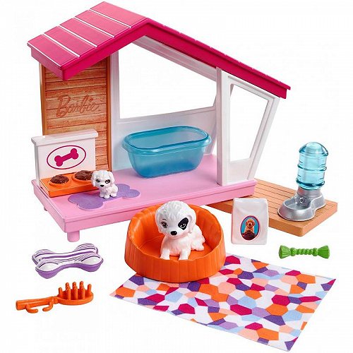 Barbie Estate Indoor Furniture Dog House わんちゃん バービーグッズ 人形 グッズ【送料無料】【代引不可】【あす楽不可】