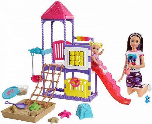 Barbie Skipper Babysittersプレイグラウンド　ジム Playground Dolls & Playset バービーグッズ　人形・グッズ【送料無料】【代引不可】【あす楽不可】