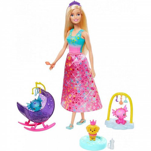 Barbie Dreamtopia Dragon Nursery Playset With vZX Doll And Accessories o[r[ObY@l`EObYyzyszyysz