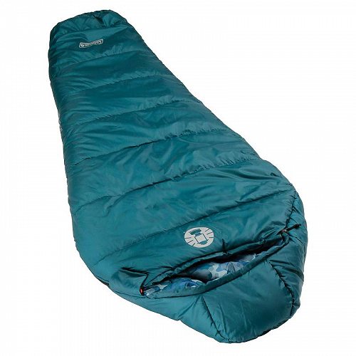 Coleman Bandit 30 Degree ユース用 Sleeping Bag Blue キャンプ　冬用　寝袋 【送料無料】【代引不可】【あす楽不可】