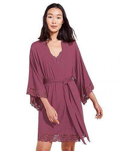 送料無料 エバージェイ Eberjey レディース 女性用 ファッション パジャマ 寝巻き バスローブ Naya - The Mademoiselle Kimono Robe - Raspberry