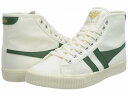 送料無料 ゴラ Gola レディース 女性用 シューズ 靴 スニーカー 運動靴 Tennis Mark Cox High - Off-White/Green