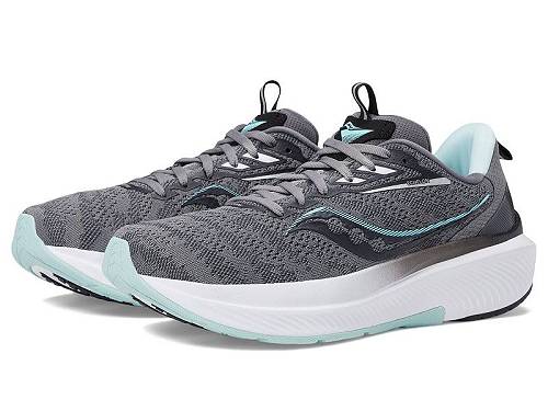 送料無料 サッカニー Saucony レディース 女性用 シューズ 靴 スニーカー 運動靴 Echelon 9 - Charcoal/Ice