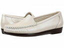 送料無料 サス SAS レディース 女性用 シューズ 靴 ローファー ボートシューズ Simplify Comfort Loafer - Pearl Bone