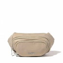 送料無料 バッガリーニ Baggallini レディース 女性用 バッグ 鞄 ウエストポーチ On The Go Belt Bag Waist Pack - Taupe Twill